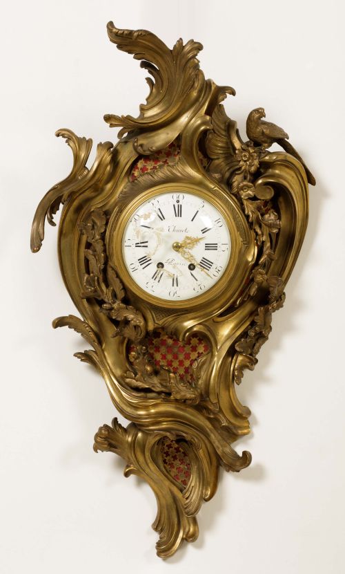 Louis XV style poster clock, France, 19th century