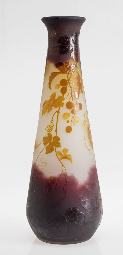 Emile Galle vine vase.