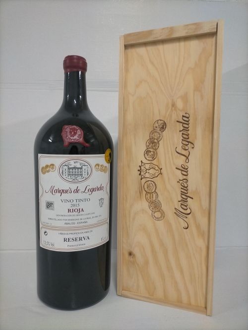 1 Imperial bottle (6 liters) of Marques de Legarda Reserva