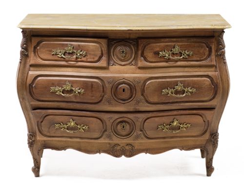 Louis XV style chest of drawers, Spain, mid 20th century