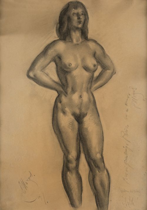 PEDRO MOZOS MARTÍNEZ, "Academia del natural. La Lola", 1951