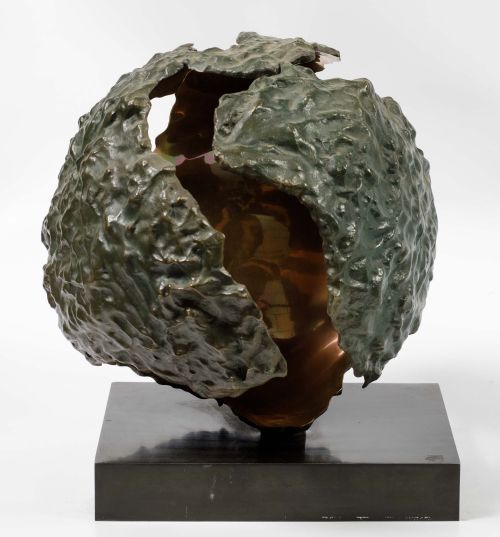 ENRIQUE BROGLIA, "Sin título", Escultura de bronce