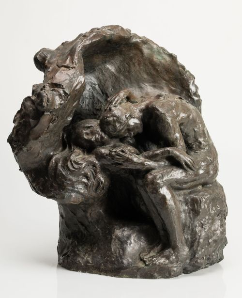 ANTOINE BOURDELLE, "Les amants. Pélléas et Melisande".