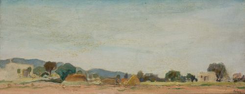 GEORGE FEHER, "Paisaje", Óleo sobre lienzo