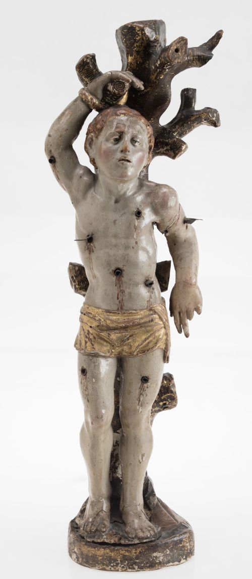 SPANISH SCHOOL (18th century) "St. Sebastian"