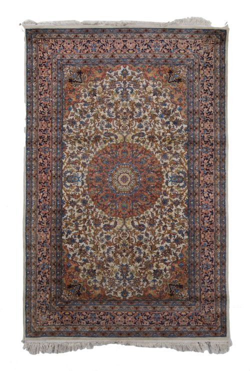 Hand-knotted Persian wool rug, 20th century