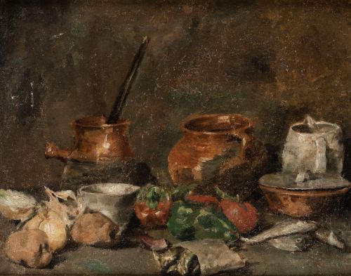 ANONYMOUS (19th century) "Still life"