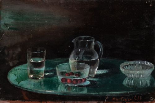 MARTINEZ GIL, MARTINEZ GIL (20th century / ?) "Still life"