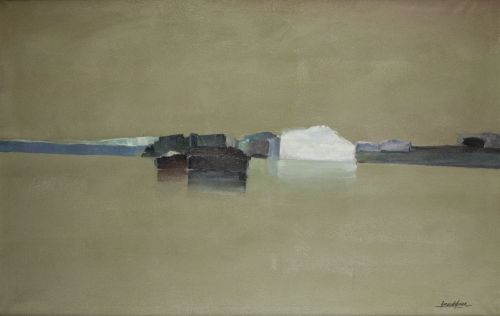 ESCUELA ESPAÑOLA, SPANISH SCHOOL (20th century) "Landscape"