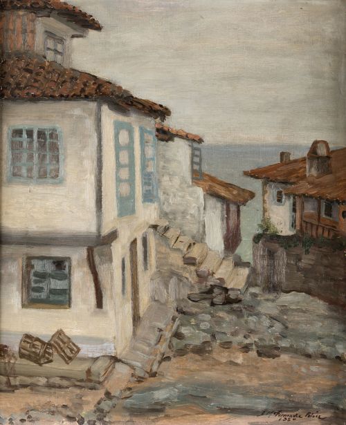 JOSÉ MARÍA FERNÁNDEZ PELÁEZ, "Pueblo costero asturiano", 19