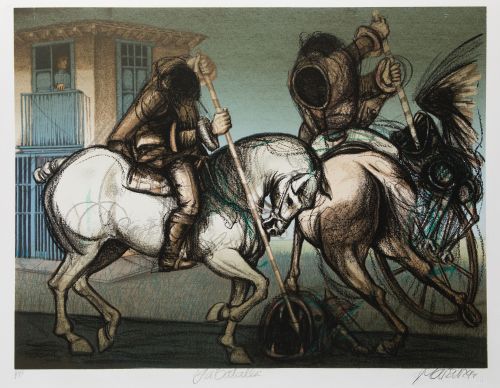 DAVID MANZUR, "Serie de la batalla de San Jorge y el dragón