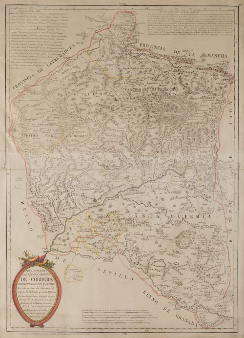 TOMÁS LÓPEZ DE VARGAS Y MACHUCA, "Mapa Geográfico del Reyno