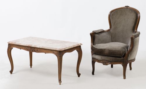 Louis XV style armchair, Spain, mid 20th century