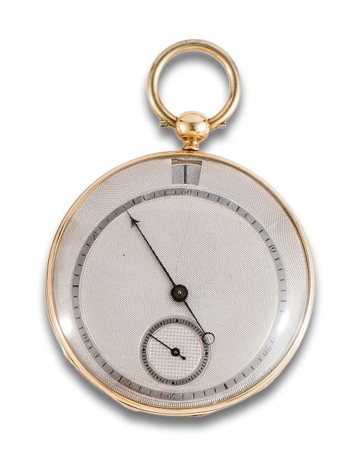 LEPINE POCKET WATCH IN YELLOW GOLD