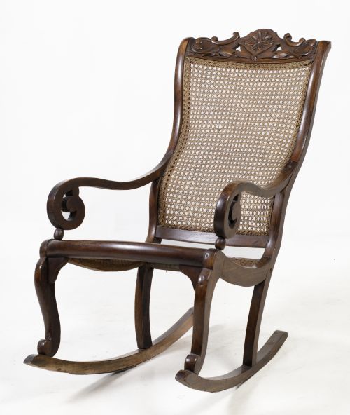 Rocking chair, Spain, early 20th century