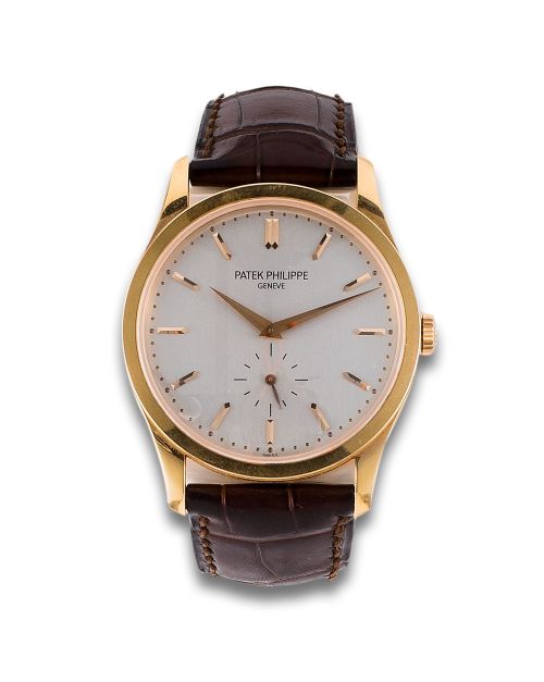 PATEK PHILIPPE CALATRAVA WRISTWATCH IN YELLOW GOLD