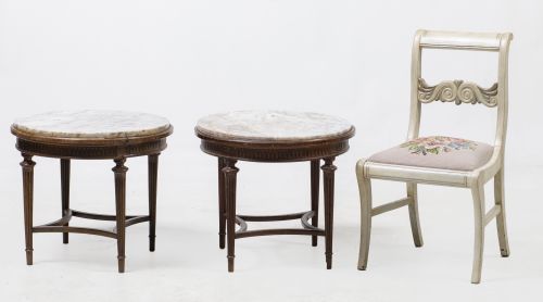 Chair following models from the 19th century, Spain, 20th c