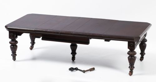 Miniature William IV style dining table, early 20th century