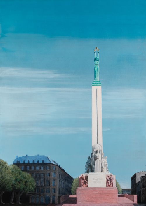 GABRIELA BETTINI, “Monumento libertad” (Riga), 2014, Cera y