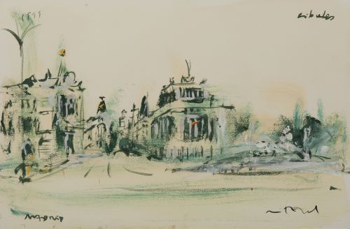 JAVIER BALLESTER MONTESOL, "Cibeles, Madrid", 1999, Técnica