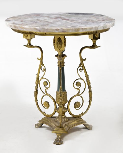 Empire style nightstand, France, 20th century