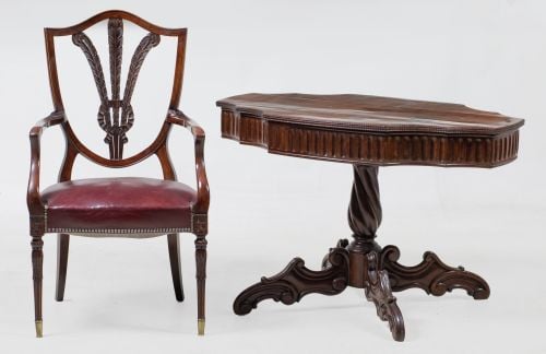 Victorian coffee table, England, 19th century