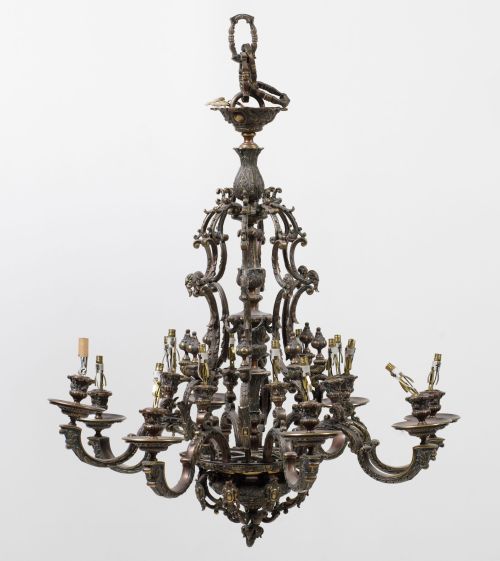 Louis XV style ceiling lamp, 20th century