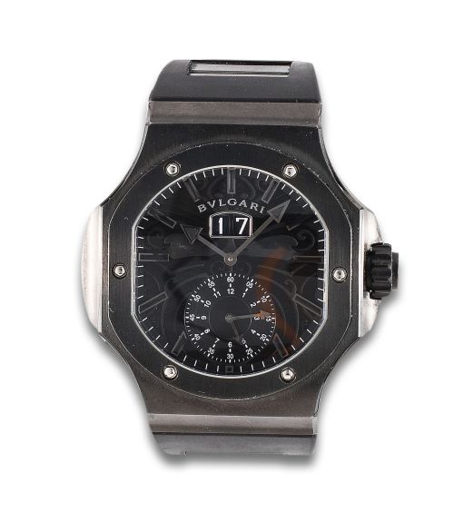 RELOJ DE PULSERA BULGARI ALL BLACKS EN ACERO