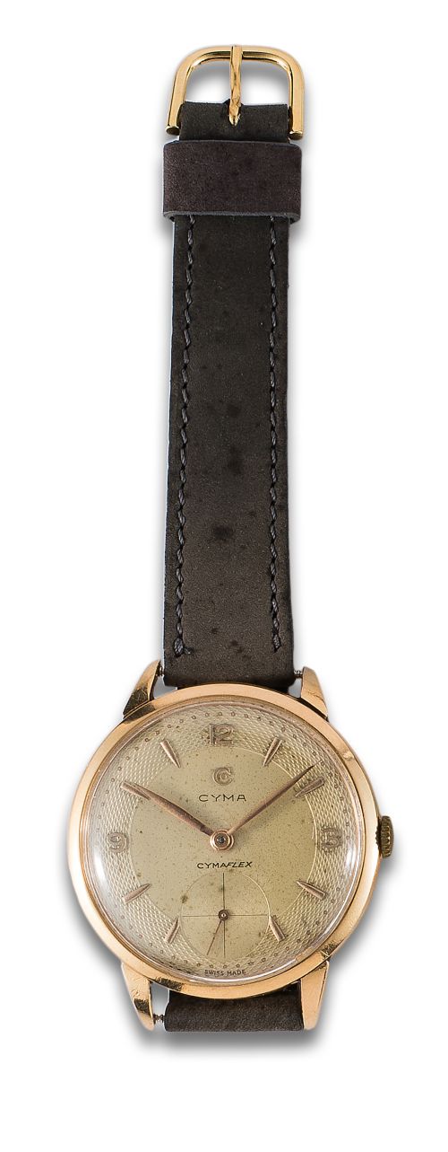 RELOJ DE PULSERA CYMA FLEX DE ORO