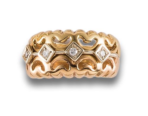 RING IN GOLD AND DIAMONDS