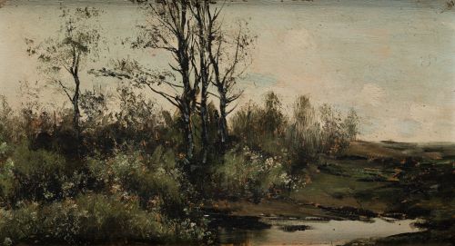 MANUEL RAMOS ARTAL Madrid (1855) / (1915) "Landscapes at du