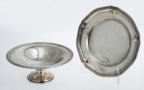 Hallmarked Spanish silver plate, Perez Brothers, grade 916,