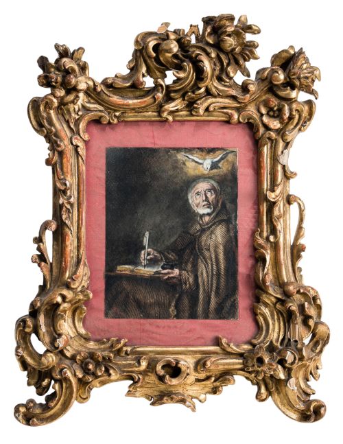 ANONYMOUS (19TH CENTURY) "Saint Peter of Alcantara"