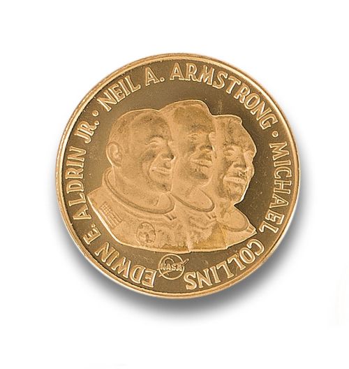 GOLD COMMEMORATIVE COIN