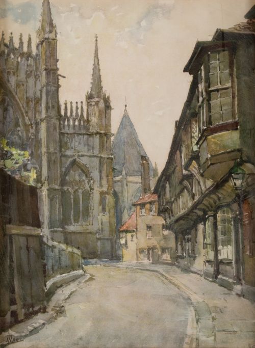 NICOLAS MARKOVITCH, "Yorkshire York College", Cromolitograf