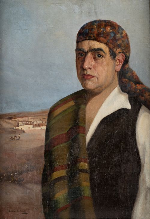 ADELARDO COVARSI, "Juan, Montero Mayor", Óleo sobre lienzo