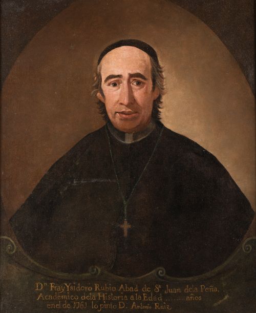 ANTONIO GONZALEZ RUIZ, "Retrato de don Fray Isidoro Rubio,