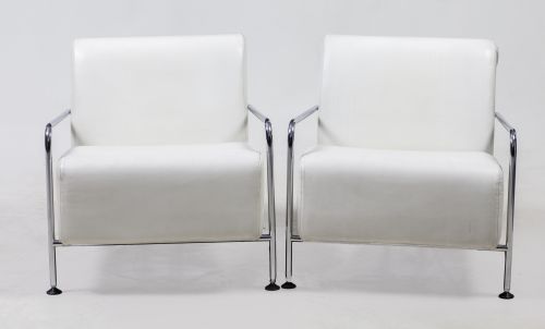 Pair of armchairs, Viccarbe manufacture, Colubi model