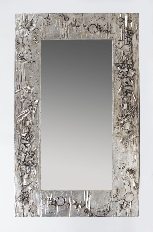 Silver mirror, Spain, 20th century