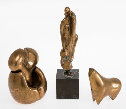 JILL COWIE SANDERS, "Sin título", Escultura de bronce