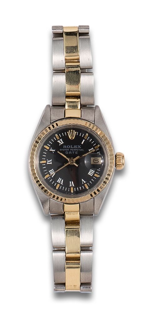 RELOJ DE PULSERA DE SEÑORA ROLEX OYSTER PERPETUAL DATE, EN