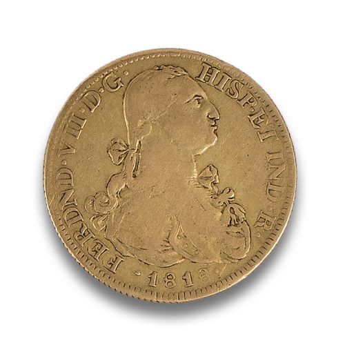 8 ESCUDO COIN FROM 1818