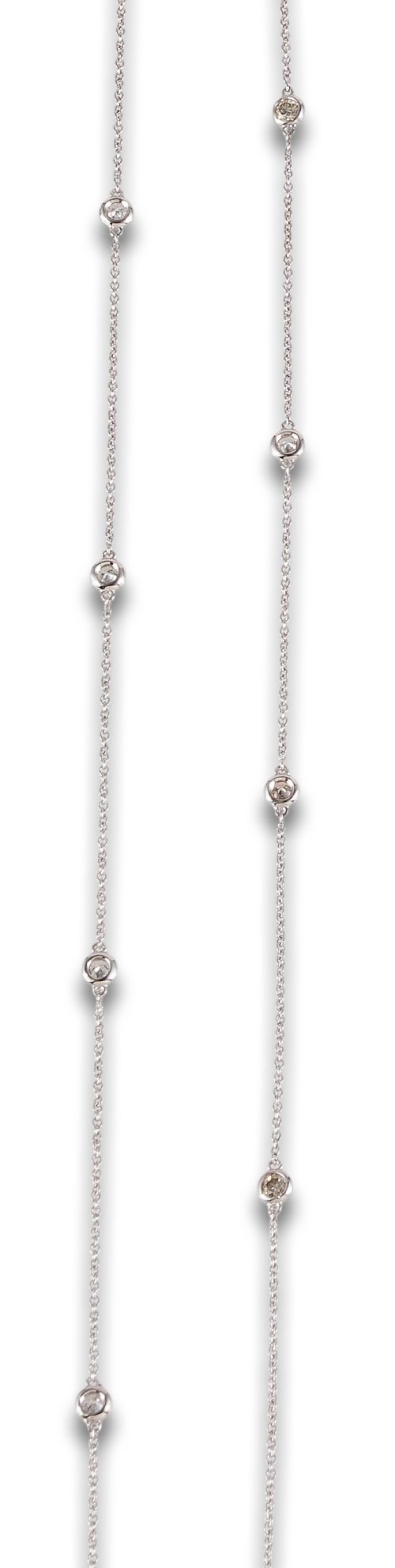 DIAMOND NECKLACE, IN WHITE GOLD