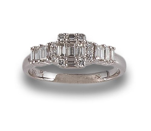 DIAMOND RING, IN WHITE GOLD