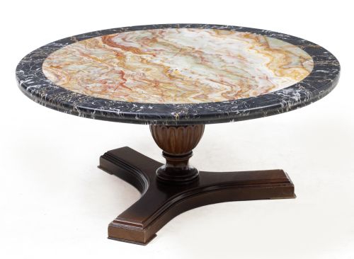 Circular coffee table, Spain, mid-20th century