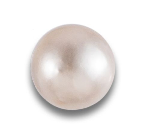 MABE PEARL AND WHITE GOLD RING