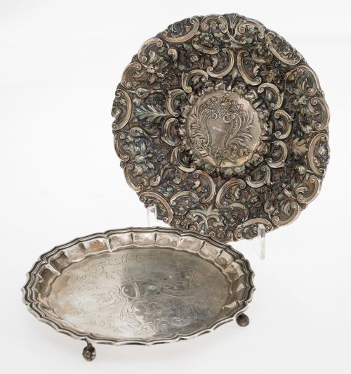 Portuguese silver plate