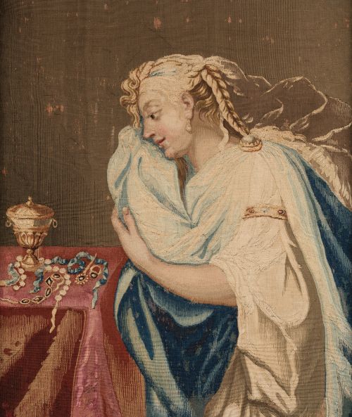 FRENCH SCHOOL (17TH CENTURY) "Penitent Magdalene"