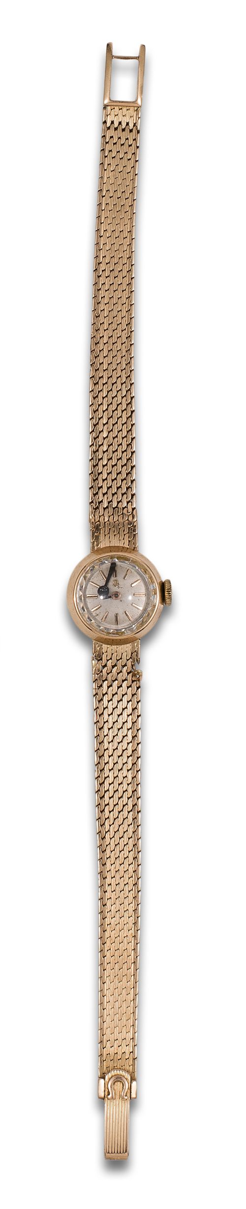 OMEGA LADIES&#39; WRISTWATCH IN YELLOW GOLD