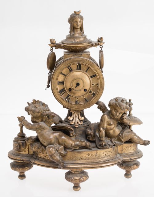 Napoleon III style clock, France,  early 20th century